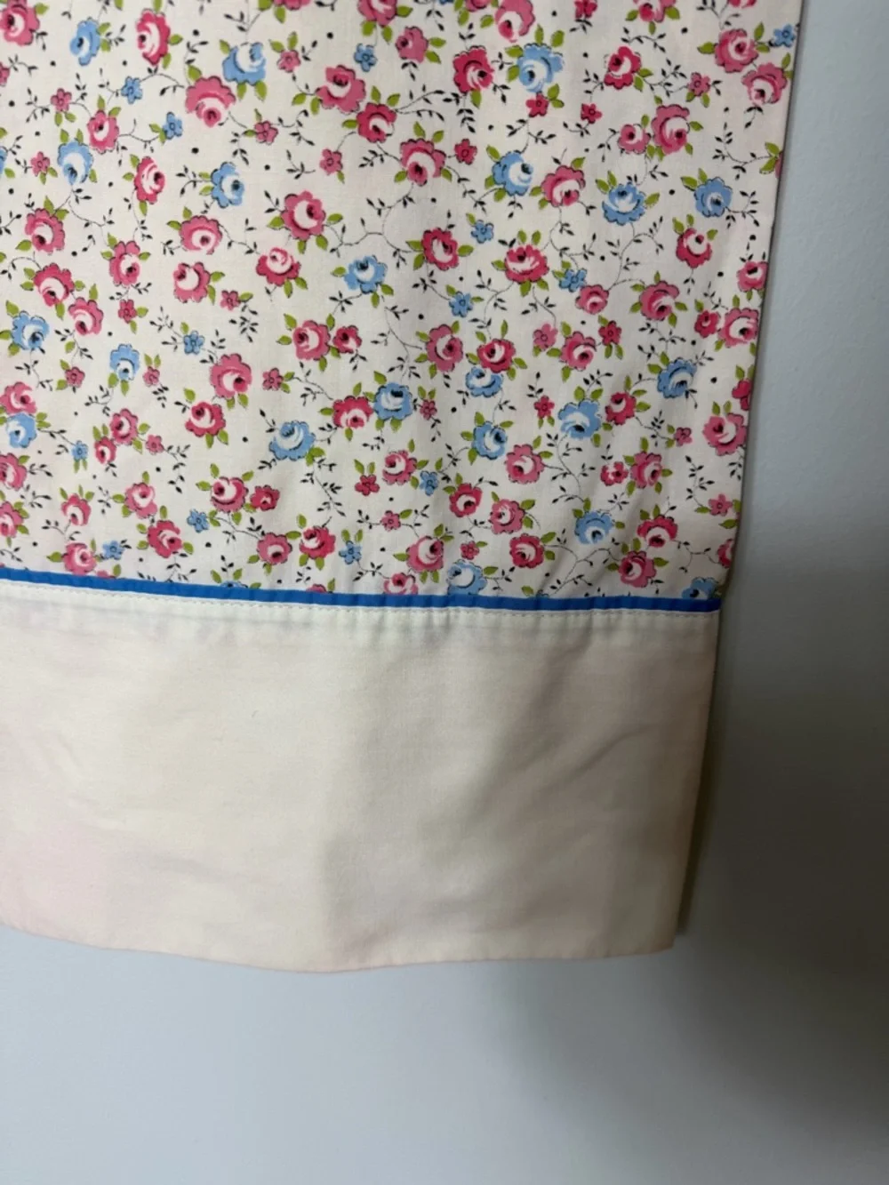 2 Vintage Springmaid Standard Floral Pillow Cases